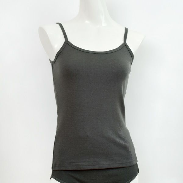 オーガニックコットン 五倍子染めキャミソール