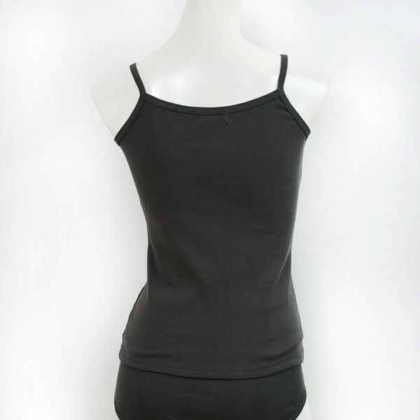 オーガニックコットン 五倍子染めキャミソール