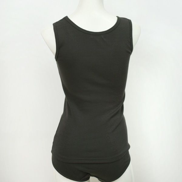 オーガニックコットン 五倍子染めタンクトップ