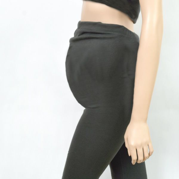 オーガニックコットン マタニティ五倍子染めレギンス