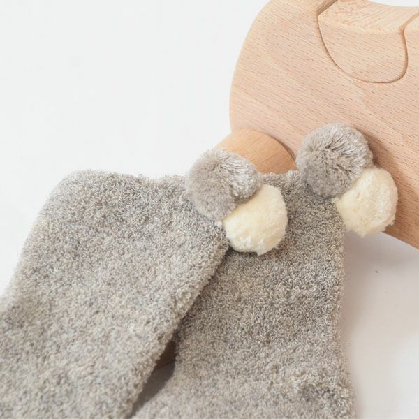 オーガニックコットン＆ヤクパイルソックス