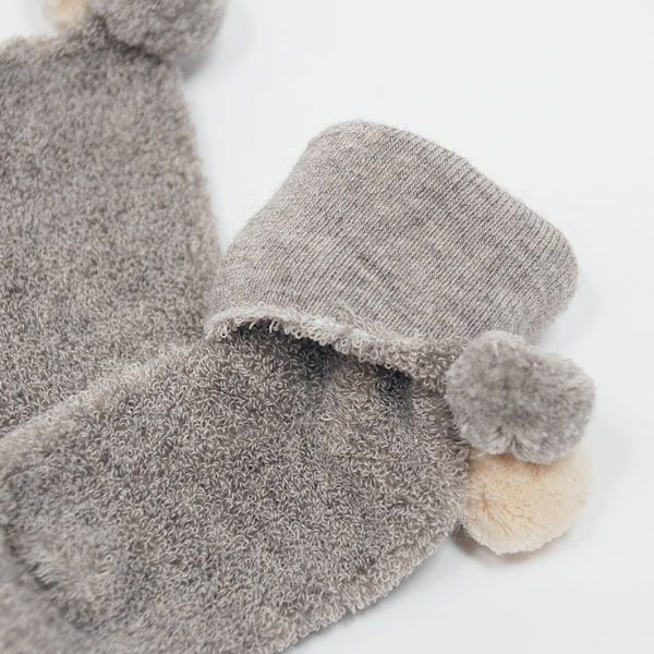 オーガニックコットン＆ヤクパイルソックス