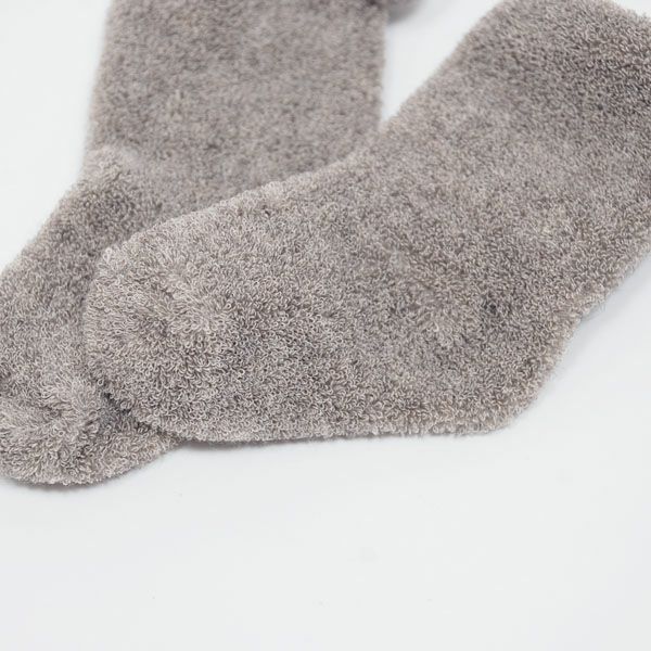オーガニックコットン＆ヤクパイルソックス