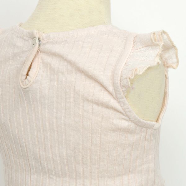 オーガニックコットン ベビーコンビロンパース APPLE