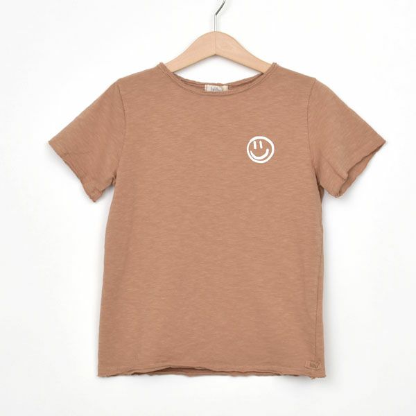 オーガニックコットン キッズTシャツSMILE