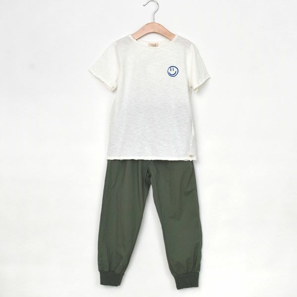 オーガニックコットン キッズTシャツSMILE