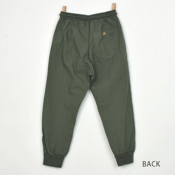 オーガニックコットン キッズポプリンロングパンツ