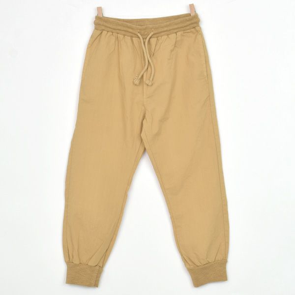 オーガニックコットン キッズポプリンロングパンツ