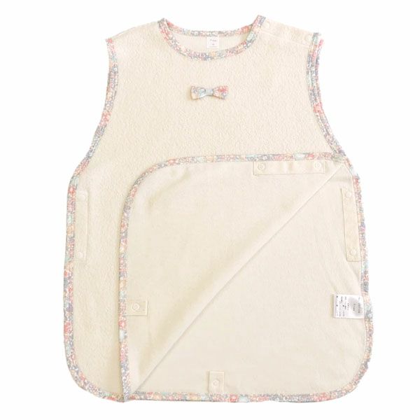 オーガニックコットン ベビー起毛スリーパー リバティ