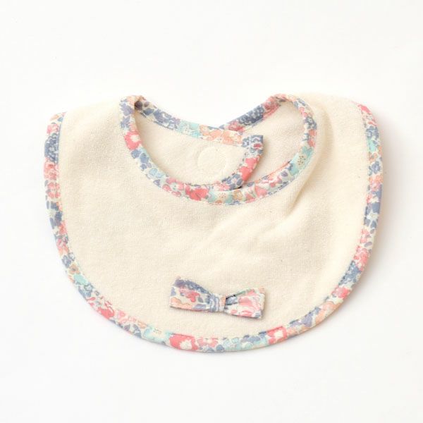 オーガニックコットン ベビーパイルスタイ リバティ