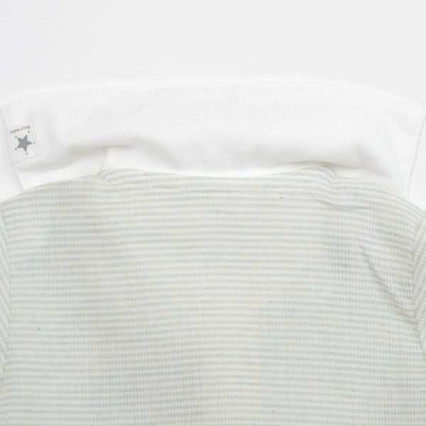 オーガニックコットン ベビーショートカバーオール はりねずみ