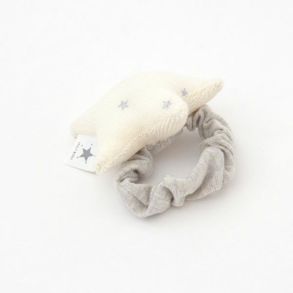 オーガニックコットン ベビー吊天竺リストバンド シルバースター
