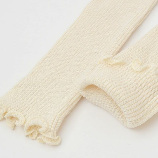 オーガニックコットン ベビー折返しレッグウォーマー