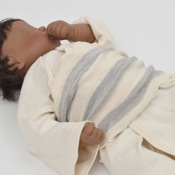 オーガニックコットン ベビーボーダー腹巻