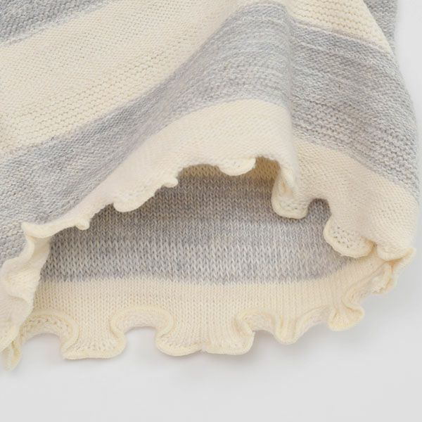 オーガニックコットン ベビーボーダー腹巻