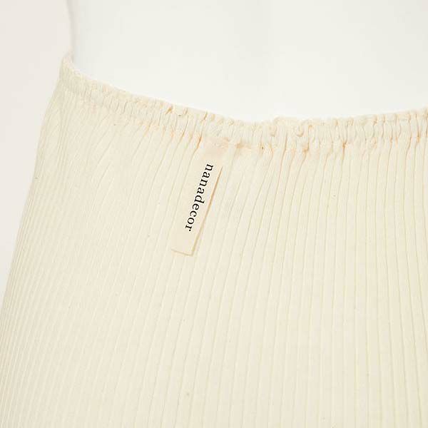 オーガニックコットン ナナリブミニパンツ