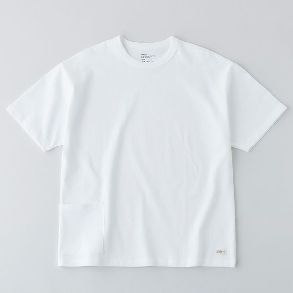 オーガニックコットン 7.3オンスポケット半袖Tシャツ