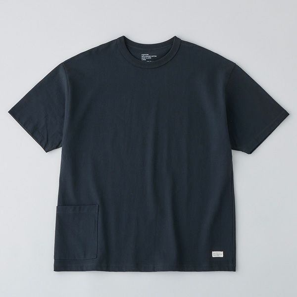 オーガニックコットン 7.3オンスポケット半袖Tシャツ