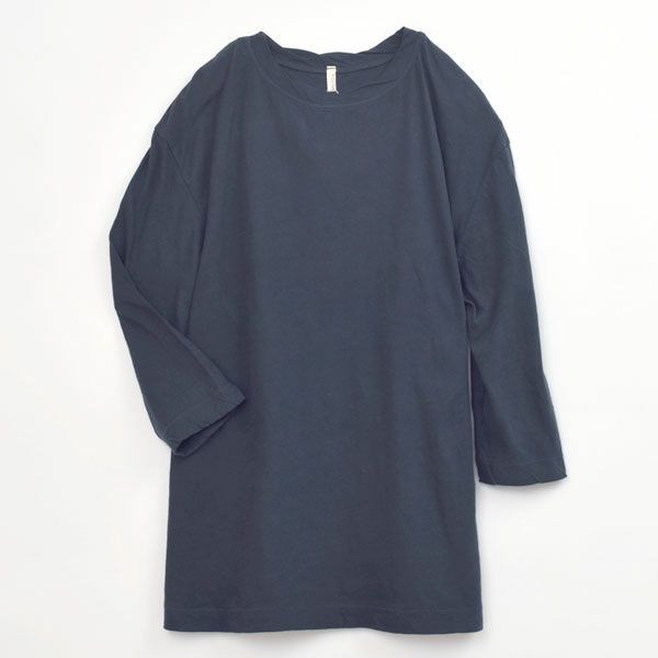 オーガニックコットン 薄地天竺 7分袖カットソー