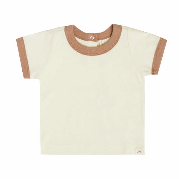 オーガニックコットン ベビーリンガーTシャツ