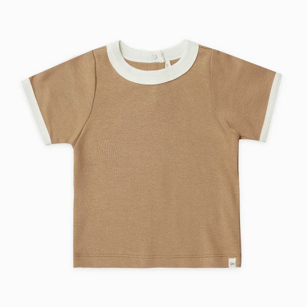 オーガニックコットン ベビーリンガーTシャツ
