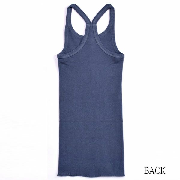 オーガニックコットン リブバッククロスキャミソール