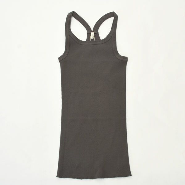 オーガニックコットン リブバッククロスキャミソール