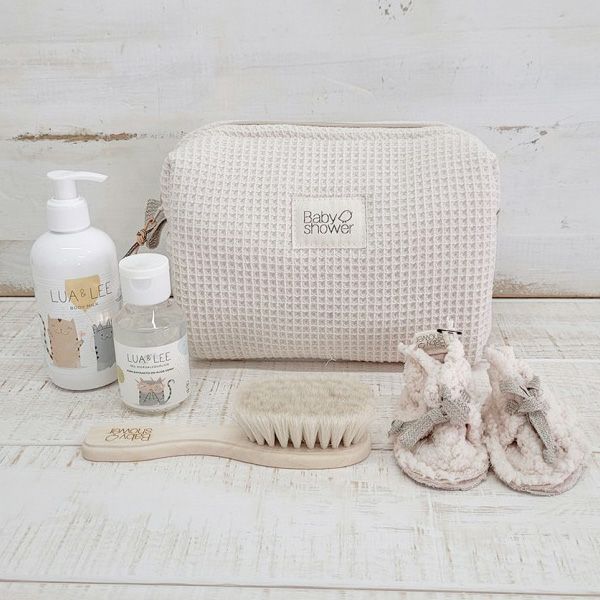 オーガニックコットン トイレタリーポーチ CAMILA ワッフル