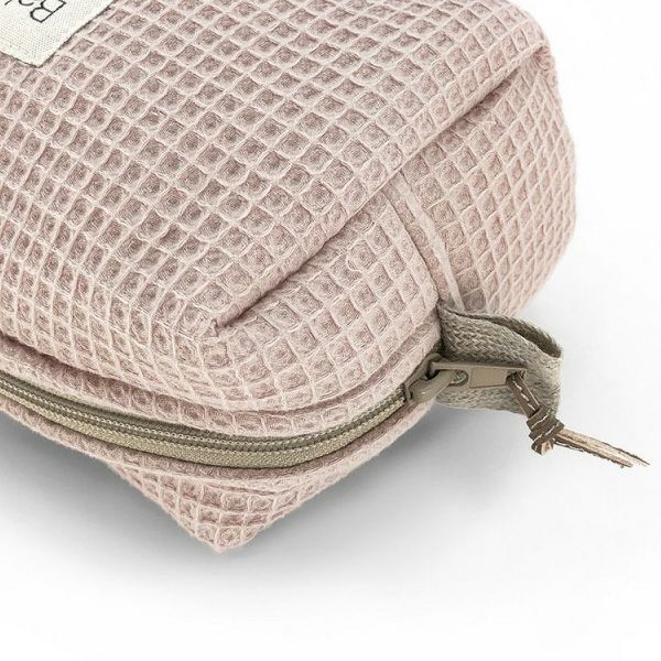 オーガニックコットン トイレタリーポーチ CAMILA ワッフル