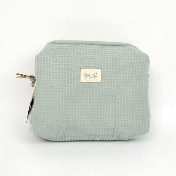 オーガニックコットン トイレタリーポーチ CAMILA ワッフル
