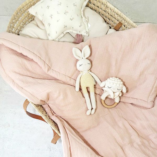 オーガニックコットン キルティングマット