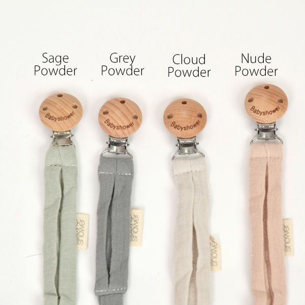 オーガニックコットン おしゃぶりホルダー