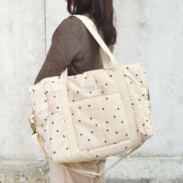 オーガニックコットン マザーズバッグ CAMILA キャンバス