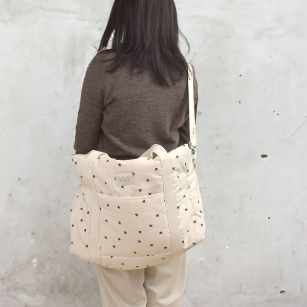 オーガニックコットン マザーズバッグ CAMILA キャンバス