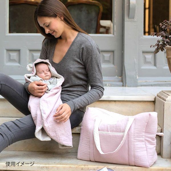 オーガニックコットン マザーズバッグ CAMILA キャンバス