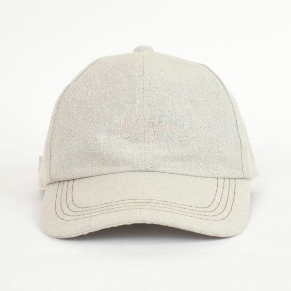 オーガニックコットン&リネンキャップ