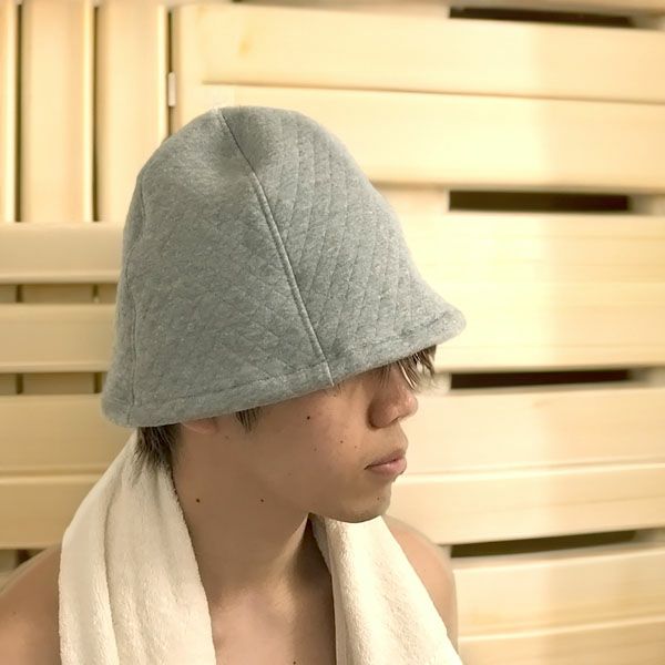 オーガニックコットン サウナエンジョイハット