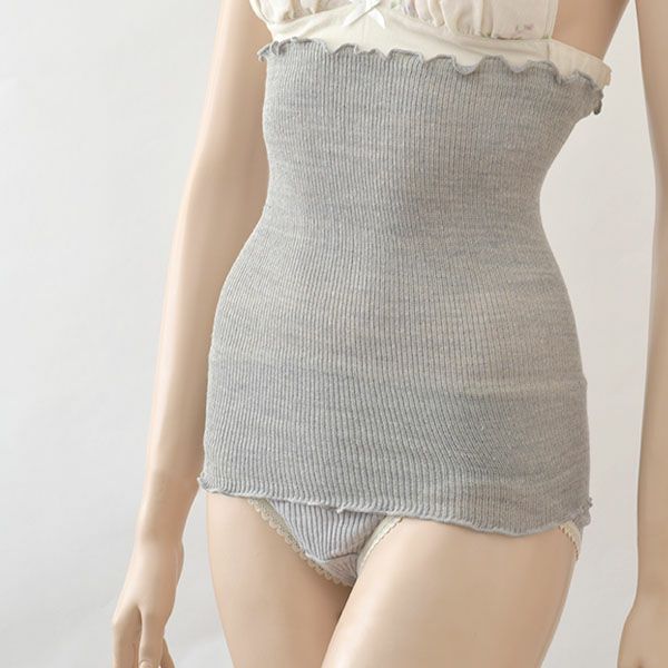 オーガニックコットン メッシュやわらかロング腹巻き