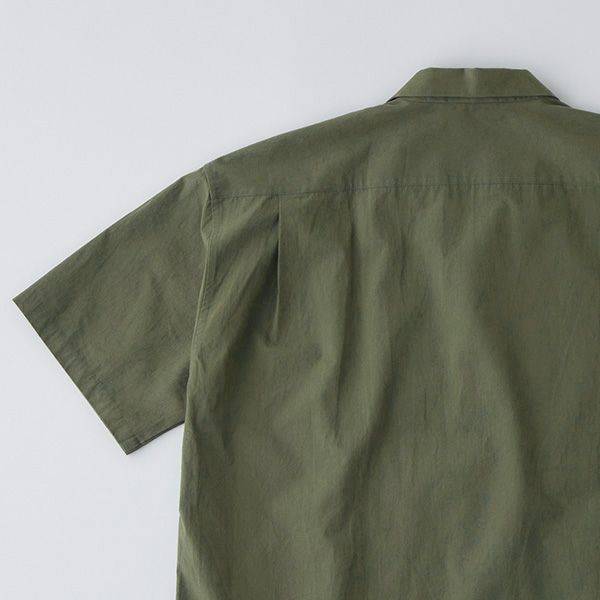 オーガニックコットン タイプライターアロハシャツ