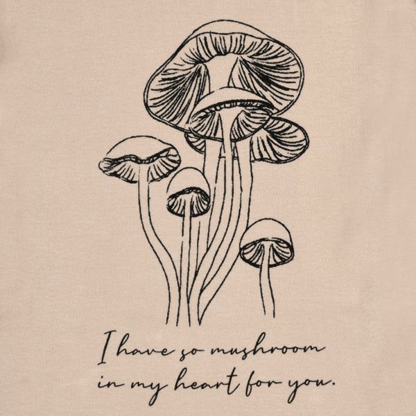 オーガニックコットン キッズパジャマセット Mushroom