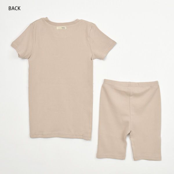 オーガニックコットン キッズパジャマセット Mushroom