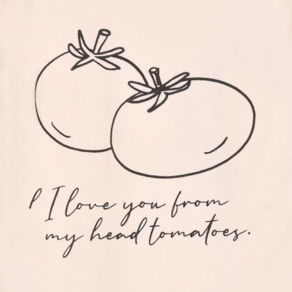 オーガニックコットン キッズパジャマセット Tomatos