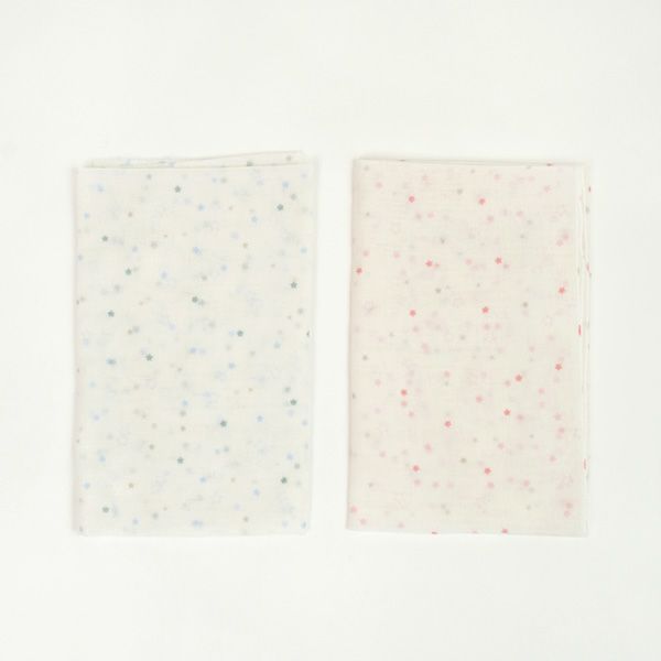 オーガニックコットン ベビー知多木綿ガーゼ沐浴布 金平糖