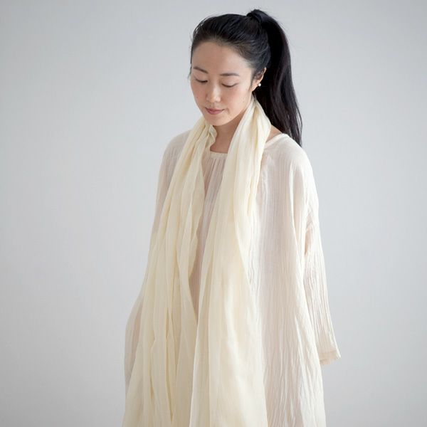 オーガニックコットン ふんわりストール