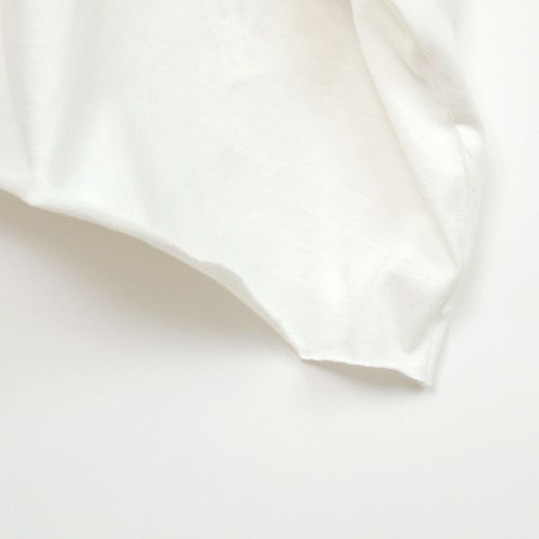 オーガニックコットン メンズ天竺カットオフTシャツ(半袖)