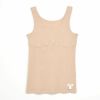 オーガニックコットン パッドポケット付きタンクトップ