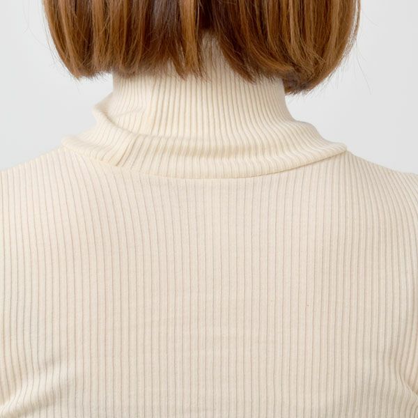 オーガニックコットン チューブテレコタートル(長袖) ナチュラル M