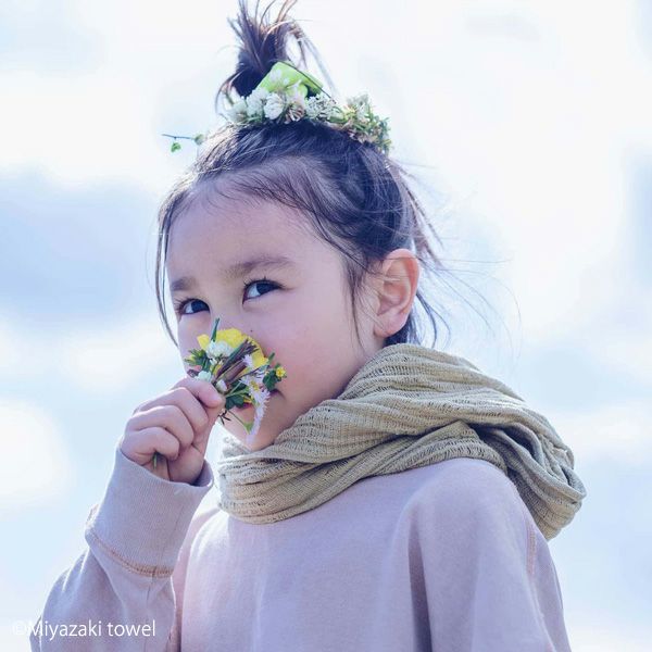 オーガニックコットン 今治マフラーシーズン