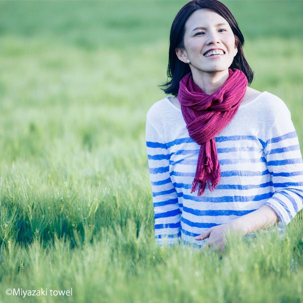 オーガニックコットン 今治マフラーシーズン