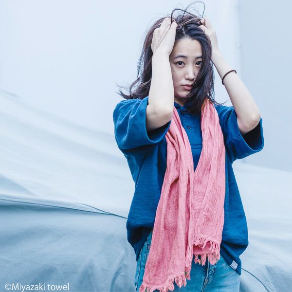 オーガニックコットン 今治マフラーシーズン